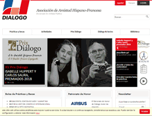 Tablet Screenshot of dialogo.es