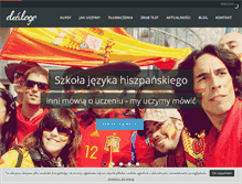 Tablet Screenshot of cafe.dialogo.pl